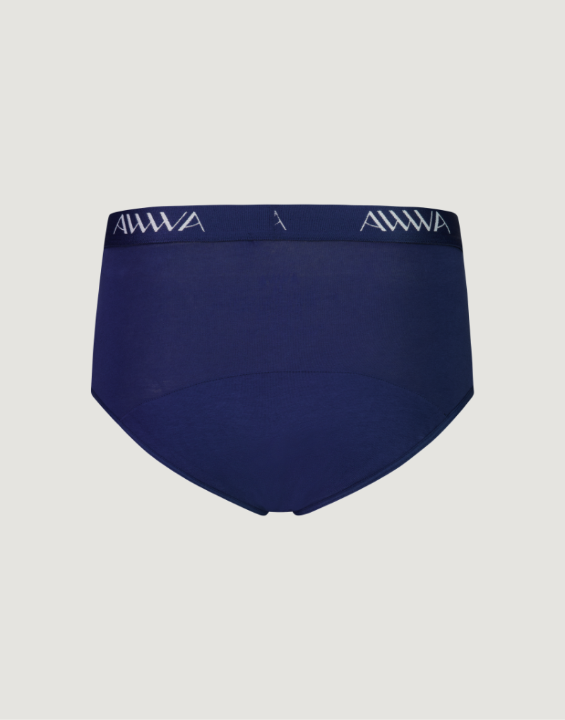 Organic Cotton Brief - Blue