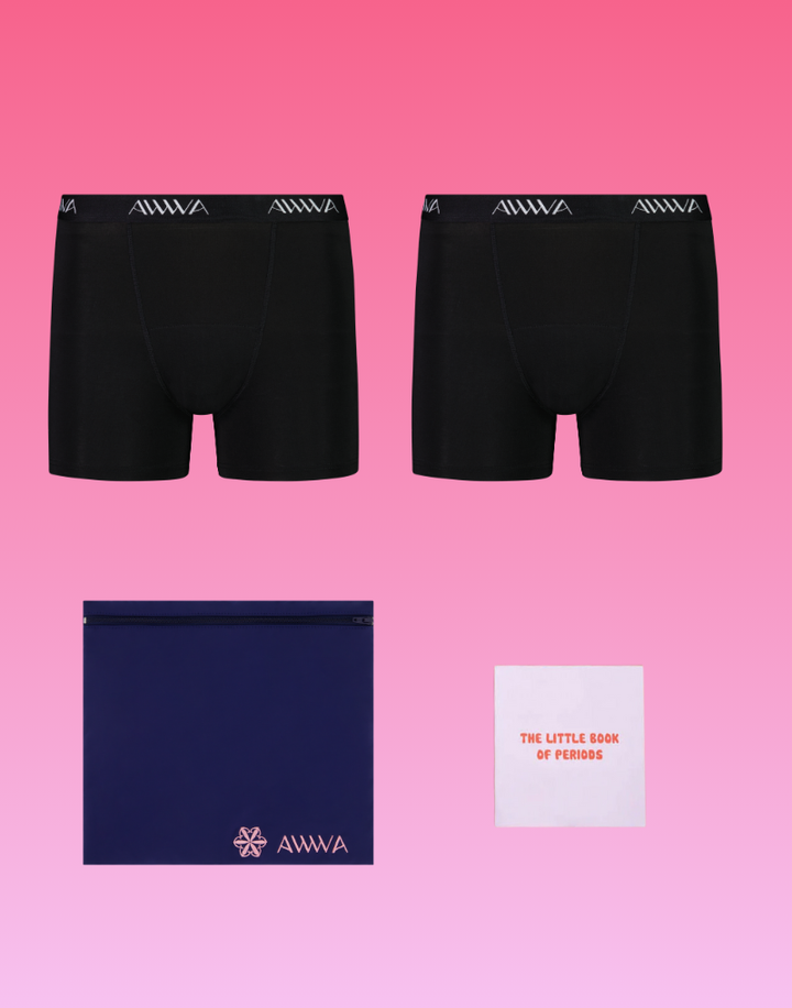 Teen Period Kit - 2 pack Boxer brief