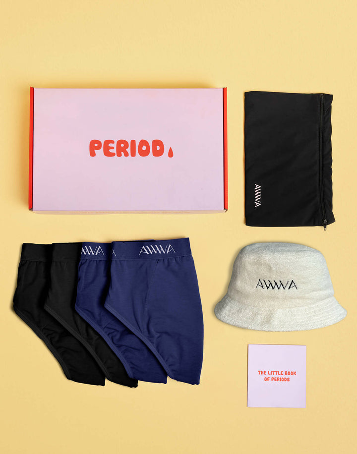 Period Kit - 4 Pack Briefs